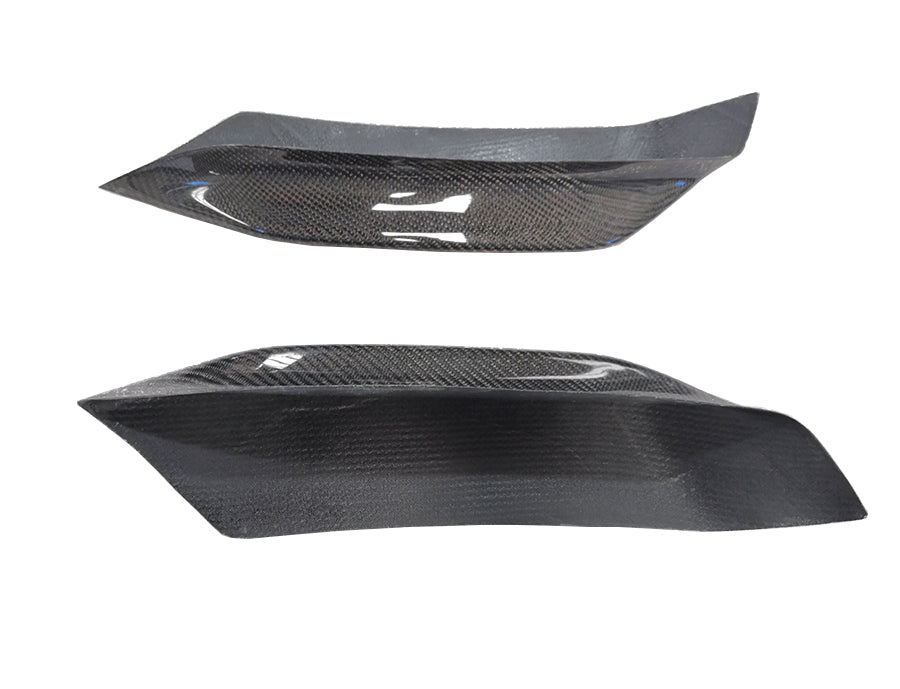 Dry Carbon Fiber Competitive Type Front Bumper Upper Vent Cover Trim For BMW F80 M3 F82 F83 M4 15-18