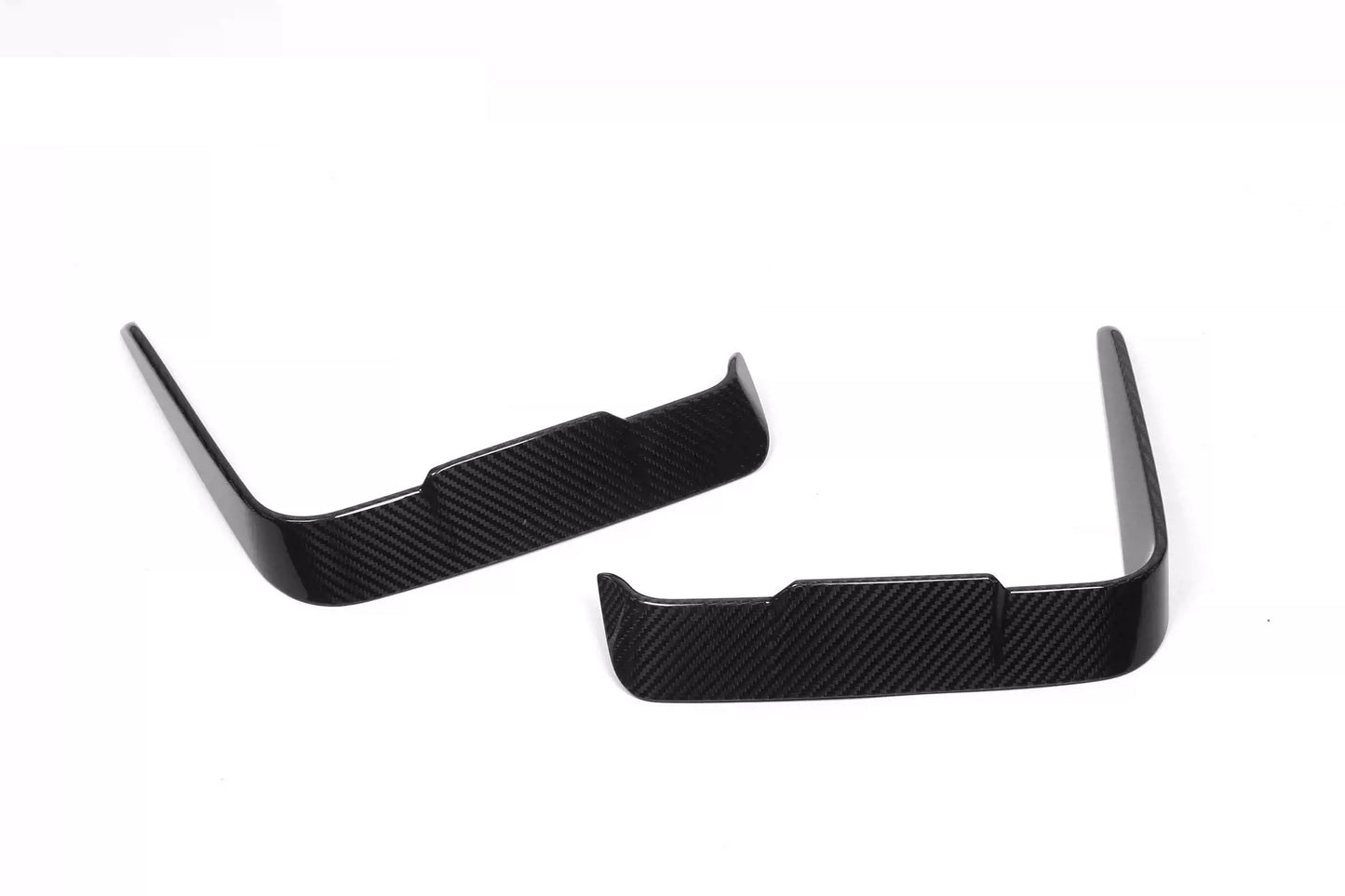 Dry Carbon Fiber Wind Blade Front Fender Vent Trim For BMW G22 G23 2021-IN