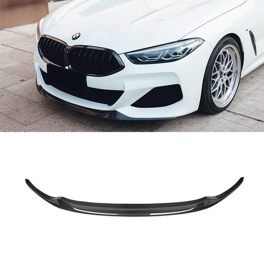 Dry Carbon Fiber Front Bumper Lip Chin Spoiler Winglet Splitter for BMW 8 Series G14 G15 G16 840i 850i 2020+