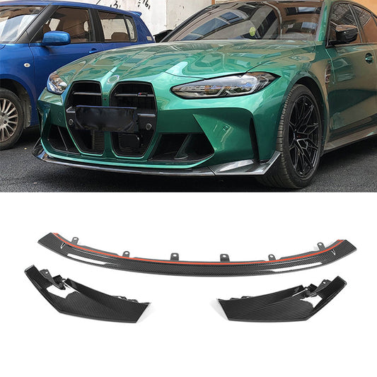 CSL Style G80G82 Car Bumper Dry Carbon Fiber for BMW M3 G80 M4 G82 M Sport 2020+