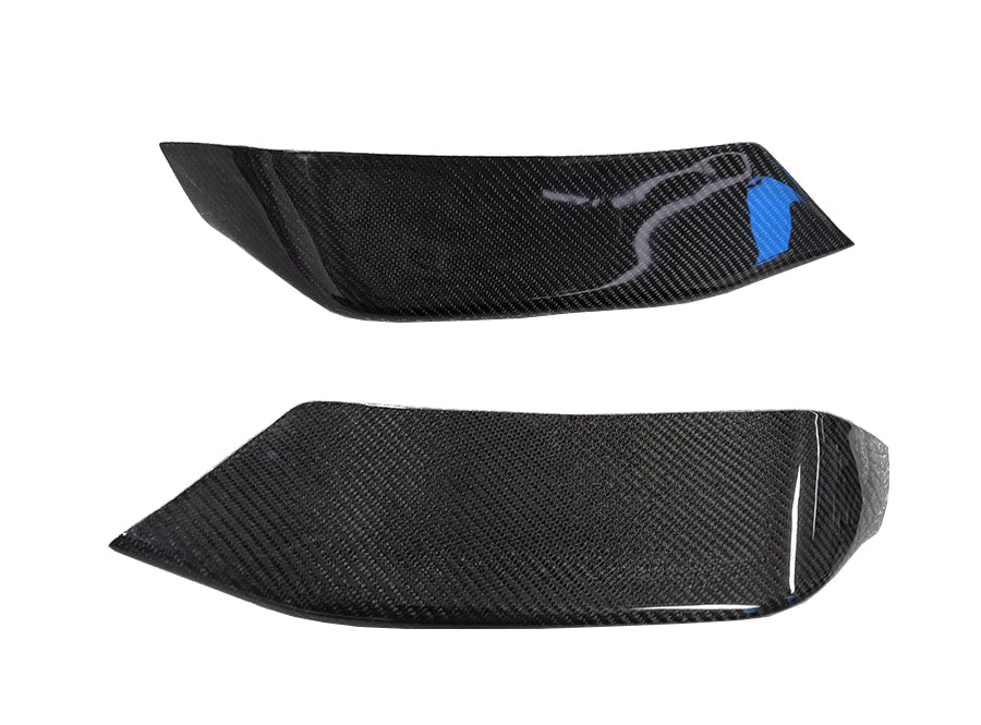 Dry Carbon Fiber Competitive Type Front Bumper Upper Vent Cover Trim For BMW F80 M3 F82 F83 M4 15-18
