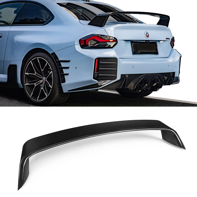 Dry Carbon Fiber M2 G87 Rear Spoiler M Performance Dry Carbon Fiber Spoiler For BMW M2 G87 2023-IN