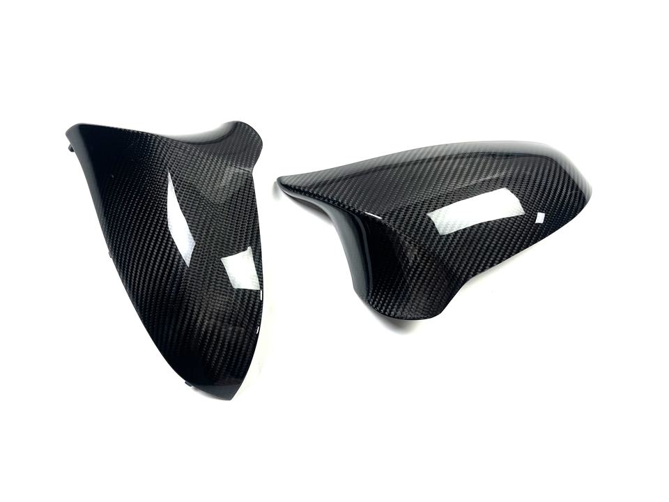 Dry Carbon Fiber Dry Carbon Fiber Rearview Mirror Cover for BMW 2 3 4 Series F80 M3 F82 F83 M4 F87 M2C