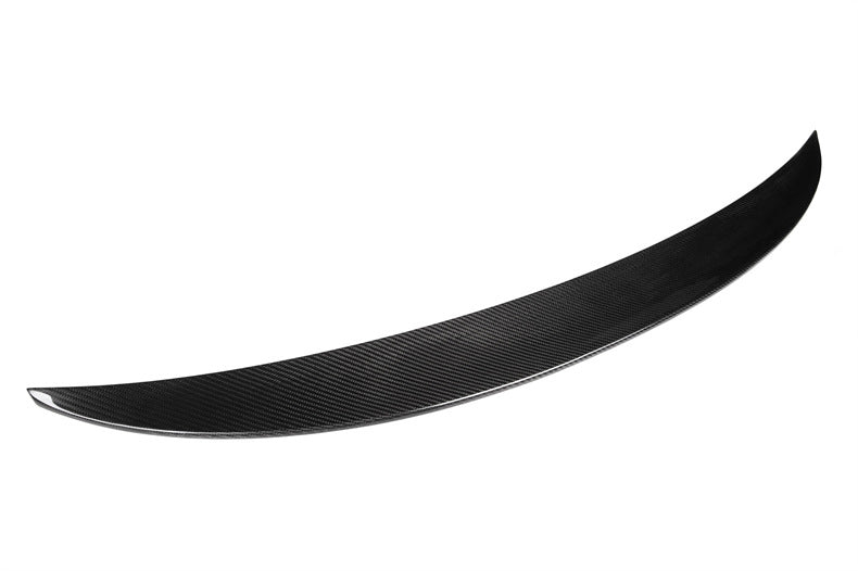 Dry Carbon Fiber Spoiler for E92 Ducktail Tail Wing Rear Trunk Lip for BMW 3 Series E92 E90 2006-2014 Single Carbon Black