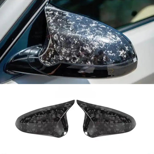 Dry Forged Carbon Fiber Mirror Cover For BMW F80 M3 F82 F83 M4 Side Door Mirror Covers Car Styling