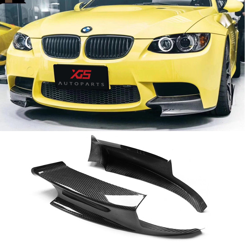 E90 M3 Dry carbon fiber MP Front Splitter Front Bumper lip for BMW E90 E92 M3