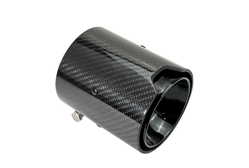 Real Carbon Fiber G80 M3 G82 M4 Exhaust tip tail ends Exhaust tip muffler tip Stainless Steel Glossy Black Fits for BMW