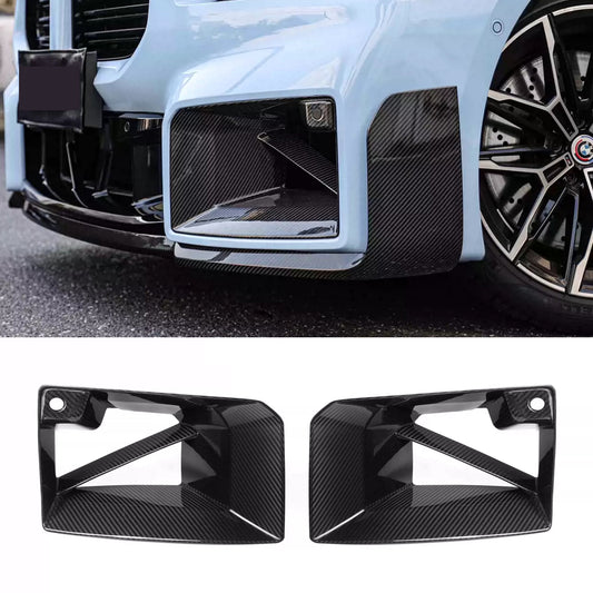 For BMW G87 Carbon Fiber Front Air Intake MP Style Dry Carbon Fiber Front vent For BMW M2 G87 2023-IN