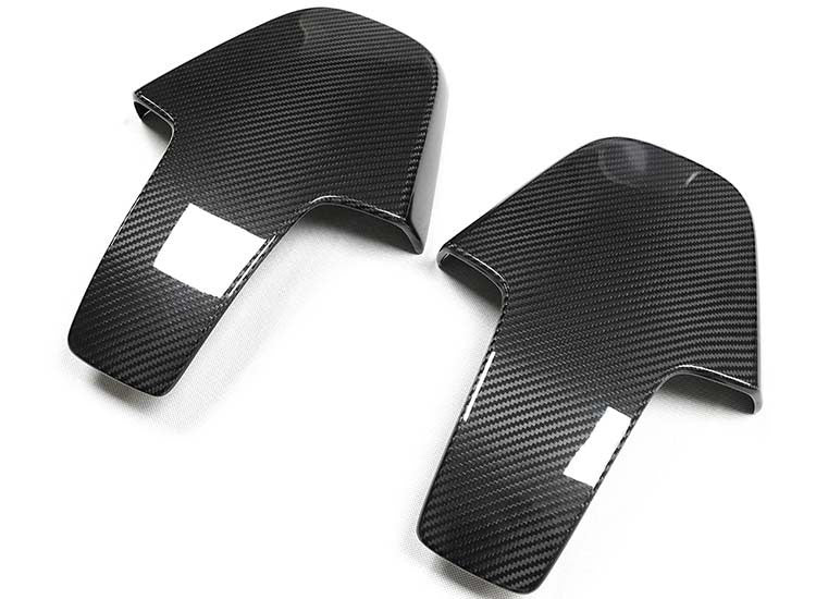 G80 M3 Dry Carbon Fiber Interior Front Seat Back Cover CF Car Seat Back Shell For BMW G80 M3 G82 M4 2021 - UP