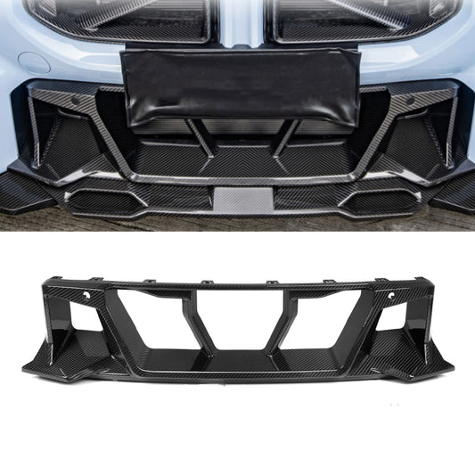 M2 G87 Center Bumper Trim Style Dry Carbon Fiber Front Bumper Trim For BMW M2 G87 Coupe 2023-IN