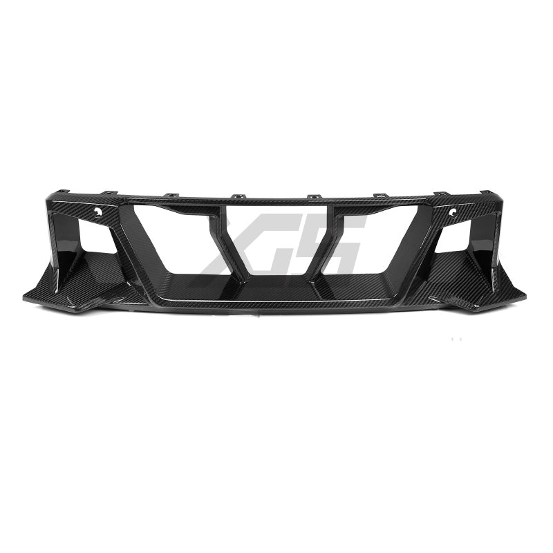 M2 G87 Center Bumper Trim Style Dry Carbon Fiber Front Bumper Trim For BMW M2 G87 Coupe 2023-IN