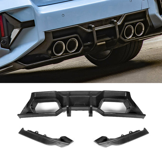 M2 G87 Rear Diffuser Original Dry Carbon Fiber Rear Diffuser For BMW M2 G87 Coupe 2023-IN