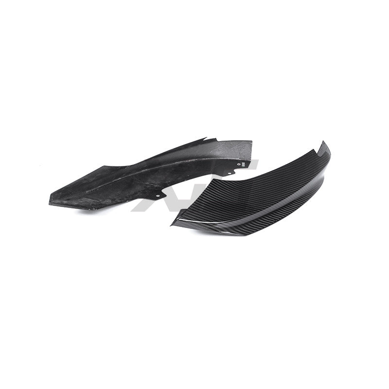 MP Style Dry Carbon Fiber Front Flaps Spoiler For BMW 4 SERIES F32 F33 F36 2014-2019 Splitter Flaps