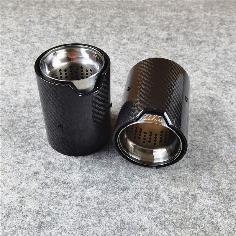 M Performance carbon fiber Exhaust Tip muffler pipe for BMW M2 F87 M3 F80 M4 F82 F83