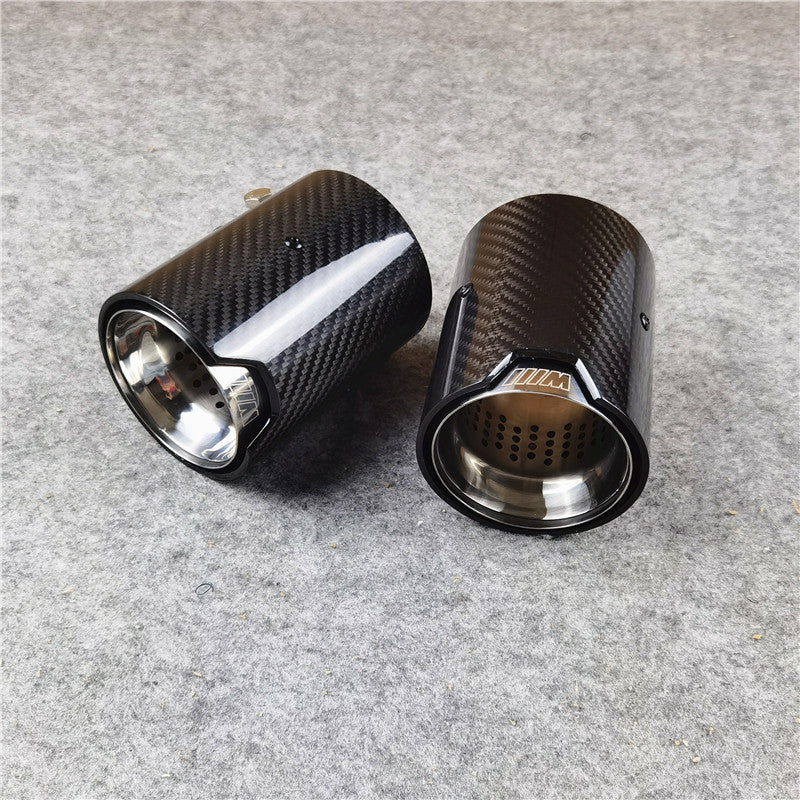 M Performance carbon fiber Exhaust Tip muffler pipe for BMW M2 F87 M3 F80 M4 F82 F83