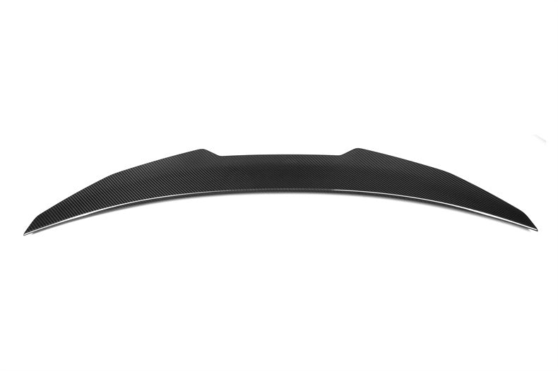 PSM Style Dry Carbon Fiber Rear Trunk Lip Tail Wing Ducktail Spoiler for BMW 3 Series G20 320i 335i G80 M3 CS 2020+