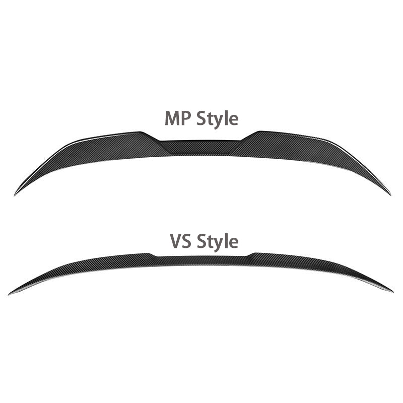 VS Style Dry Carbon Rear Lip Trunk Tail Wing Ducktail Spoiler for BMW 2 Series G42 M235i M240i 2021+