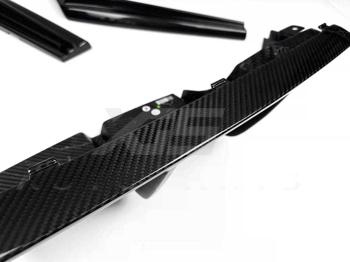 V Style Dry Carbon Rear Bumper Lip Splitters Diffuser for BMW M4 F82 F80 F83 M3 CS GTS 2014-2020